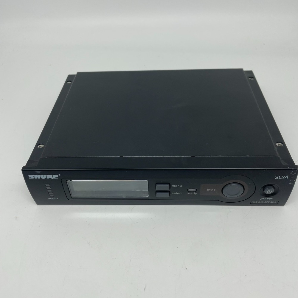 Shure SLX4H19 542-572 MHz Diversity Receiver | No Powerโ Cord (UNIT ONLY)